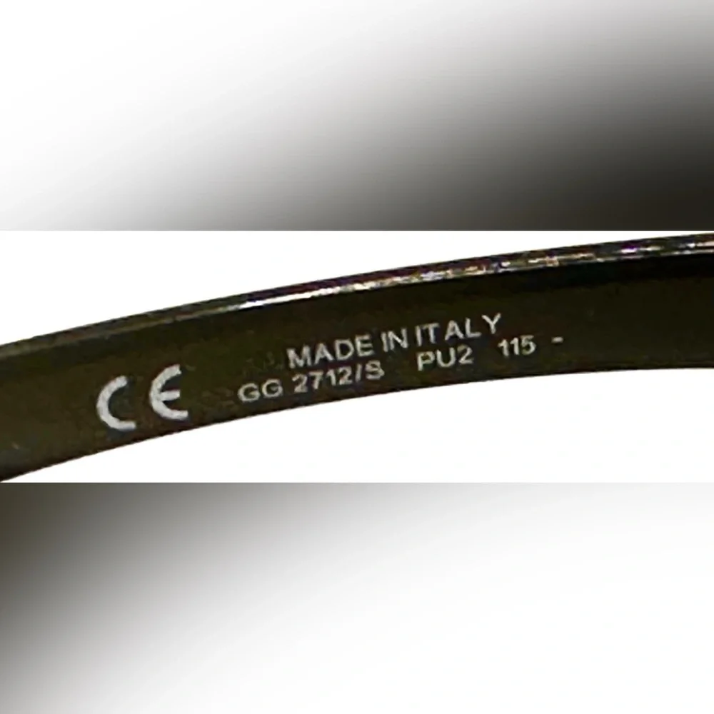 Beautiful Authentic Gucci Sunglasses, Preowned Excellent Cond GG2712/S PU3 115 - Picture 8 of 13